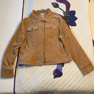 Bamboo Traders Tan Jacket with Metal Buttons